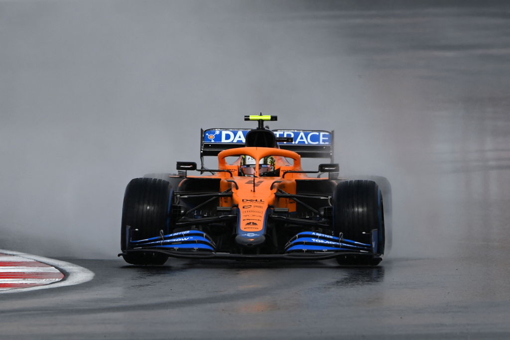Forma-1, Lando Norris, McLaren, Török Nagydíj 2021, szombat 