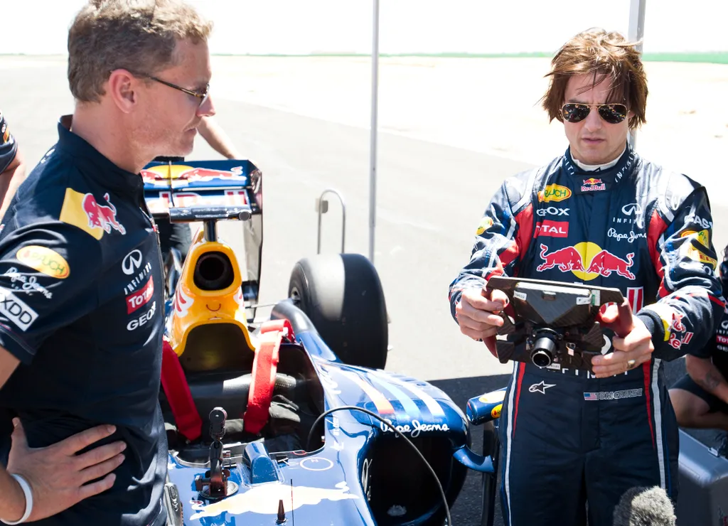 Forma-1, David Coulthard, Tom Cruise, Red Bull Racing, Willow Springs Raceway 2011 