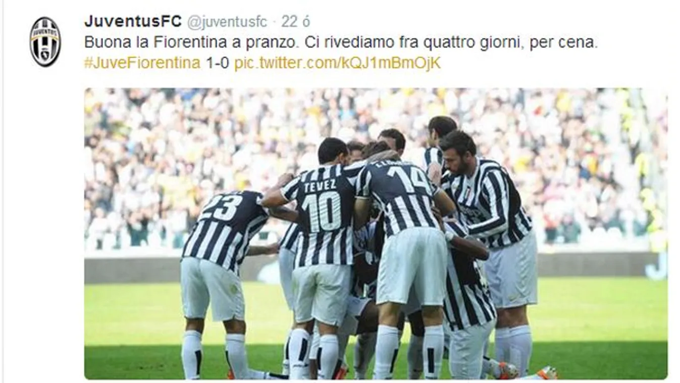 Juventus, Twitter 
