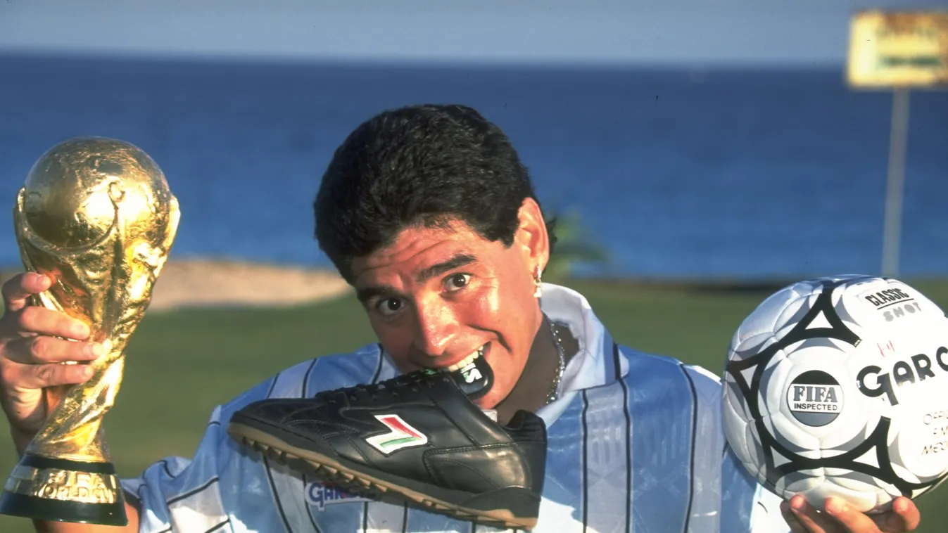 Diego Maradona of Argentina 