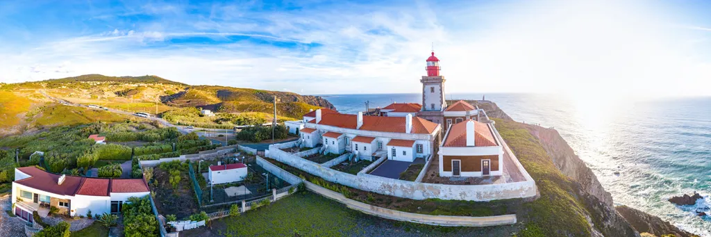 Cabo da Roca, Portugália, Szikla-fok, európai szárazföld legnyugatibb pontja, európa, portugál 