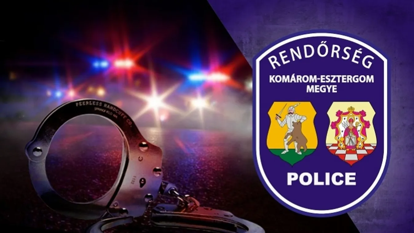 Komárom-Esztergom megye, rendőrség, bilincs 