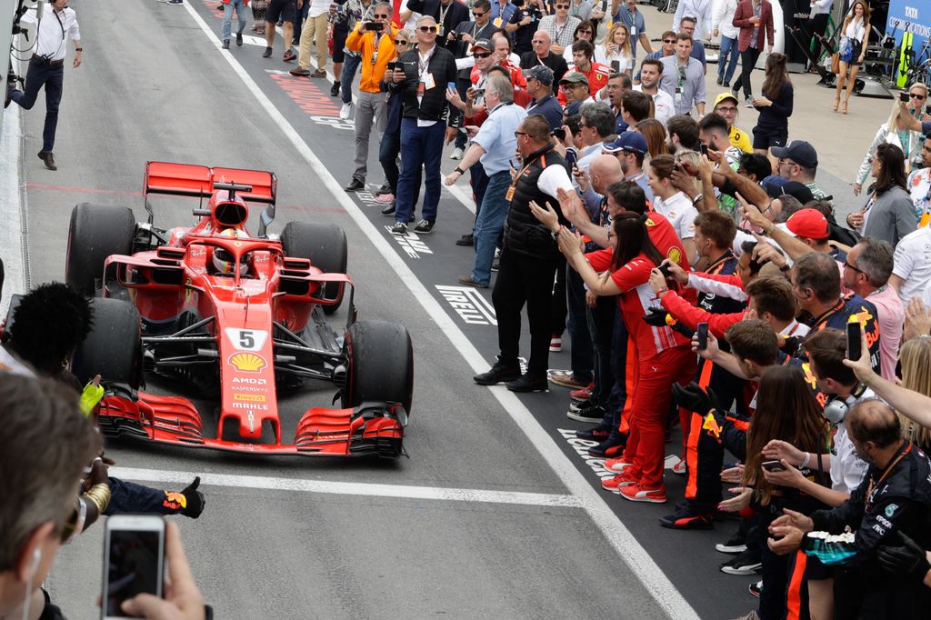 A Forma-1-es Kanadai Nagydíj, Sebastian Vettel, Scuderia Ferrari 