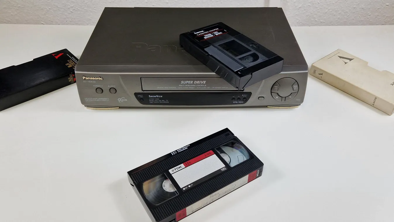 Otthoni, videó, videomagnó, VHS, Panasonic 