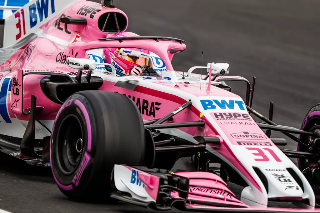 A Forma-1 előszezoni tesztje Barcelonában - 2. nap, Esteban Ocon, Force India 