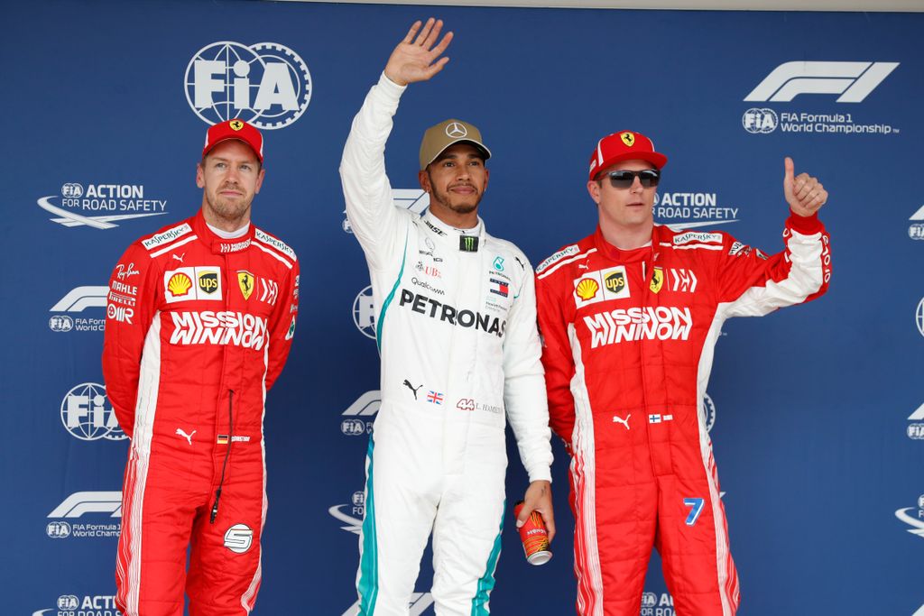 Forma-1, USA Nagydíj, Sebastian Vettel, Lewis Hamilton, Kimi Räikkönen 