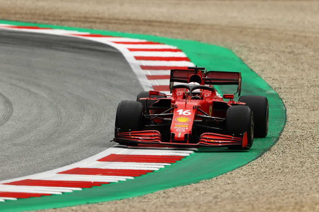 Forma-1, Charles Leclerc, Ferrari, Osztrák Nagydíj 2021, péntek 