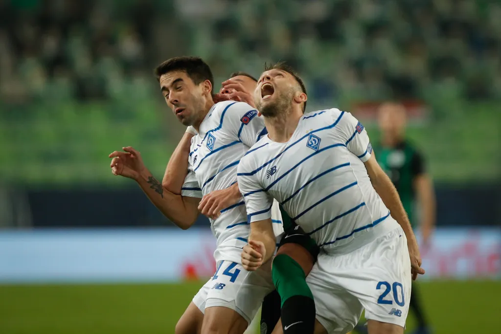 FTC - Dinamo Kijev, UEFA BL futball mérkőzés, 2020.10.28. 