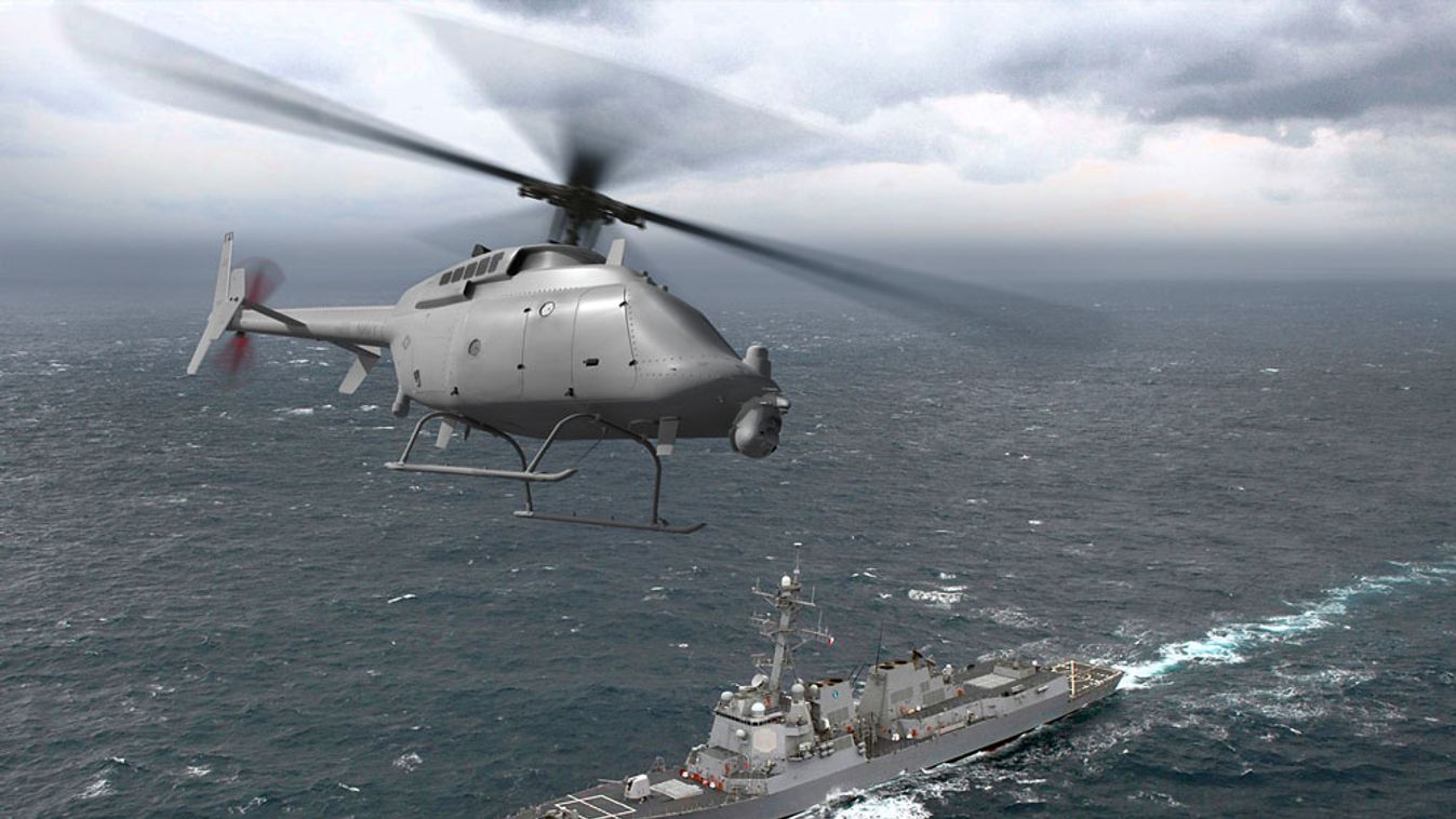 drónhelikopter, Fantáziakép a Northrop Grumman MQ-8C Fire Scout pilota nélküli helikopterről