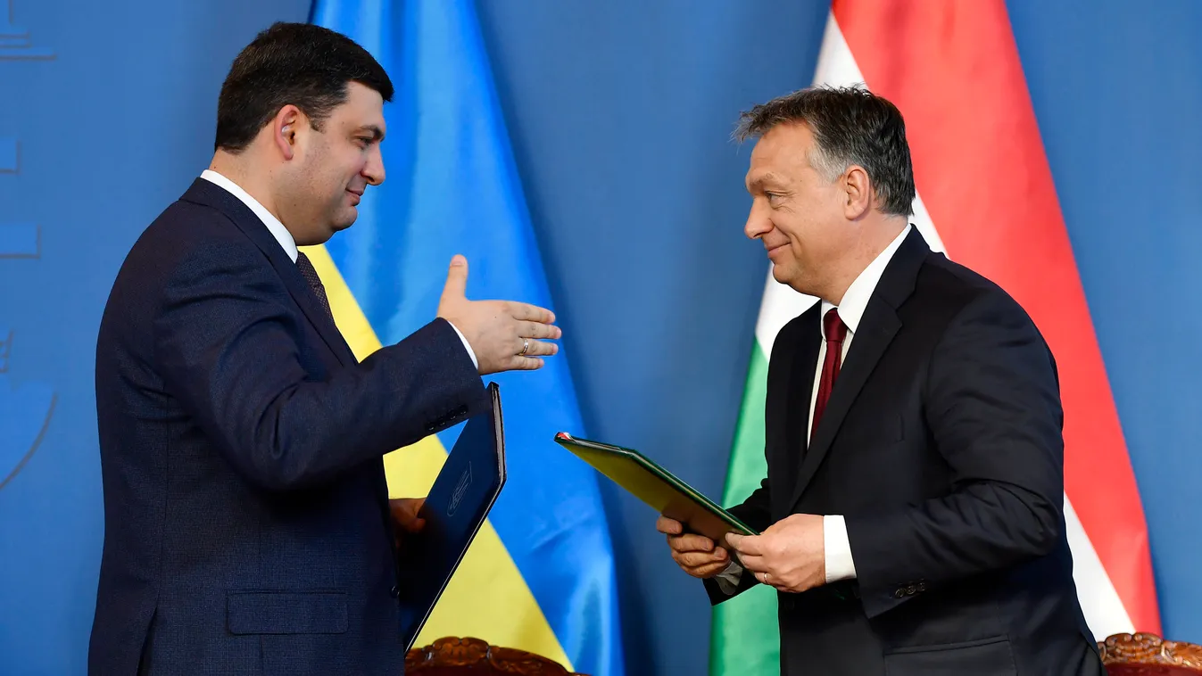 Orbán Viktor; HROJSZMAN, Volodimir 