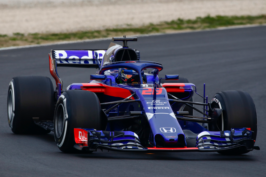 Forma-1, Barcelona tesztelés - 1. nap, Toro Rosso, Brendon Hartley 
