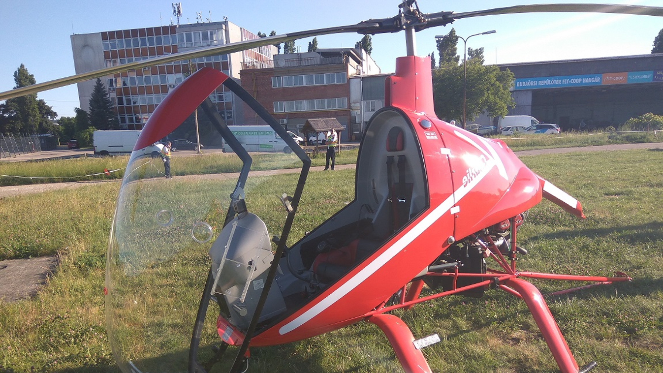 helikopter, Budaörsi reptér, baleset 