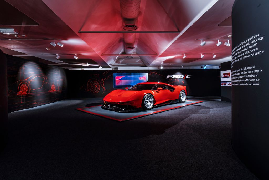 Ferrari Museum in Maranello - Hypercars | Ferrari P80 C 