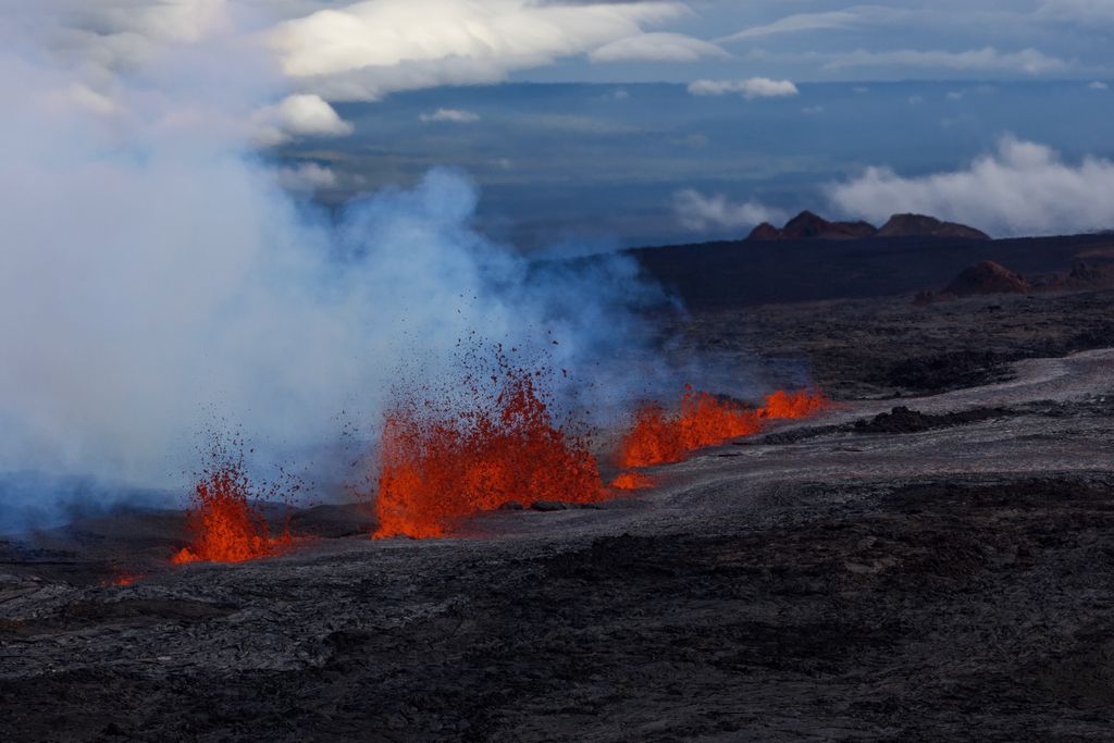 Vulkánkitörés Hawaiin, galéria, 2022. november 
