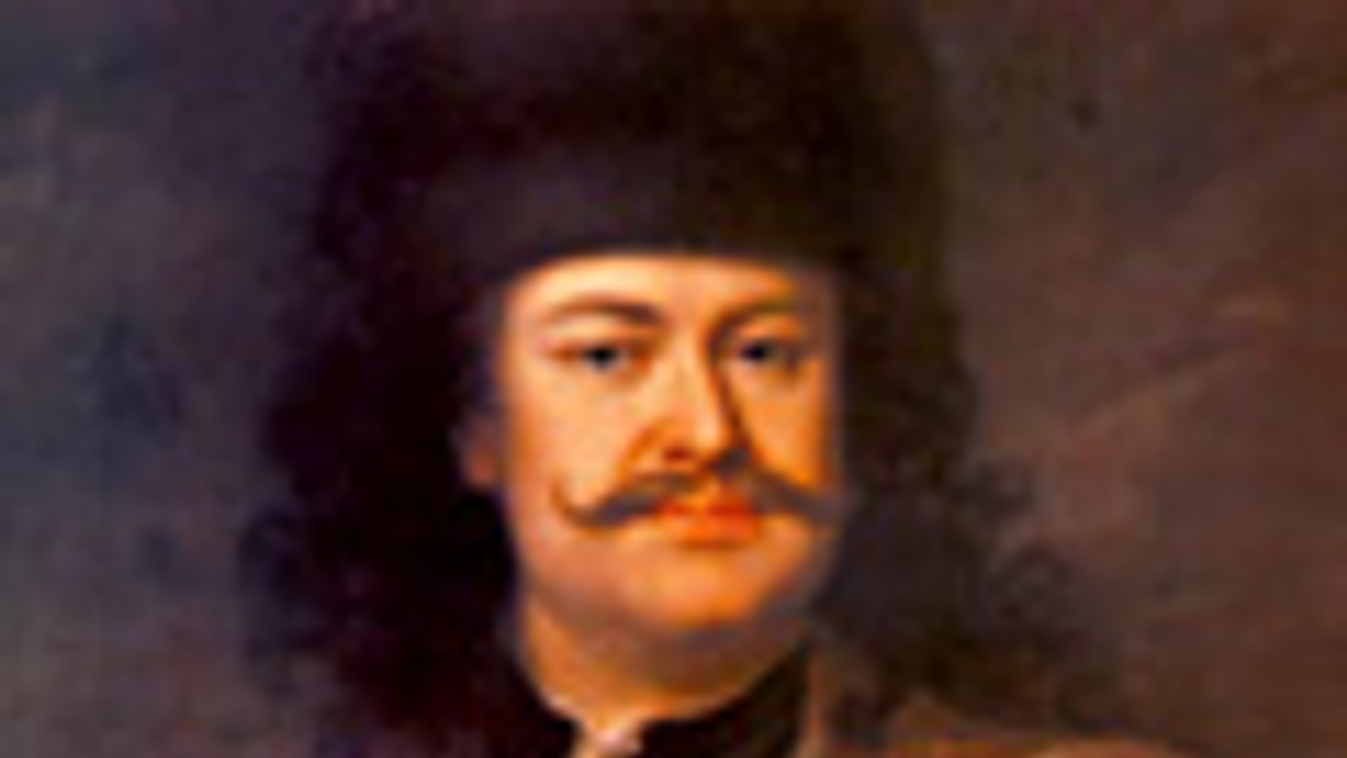 Rákóczi szabadságharc, II. Rákóczi Ferenc, Mányoki Ádám: II. Rákóczi Ferenc képmása festmény (részlet)