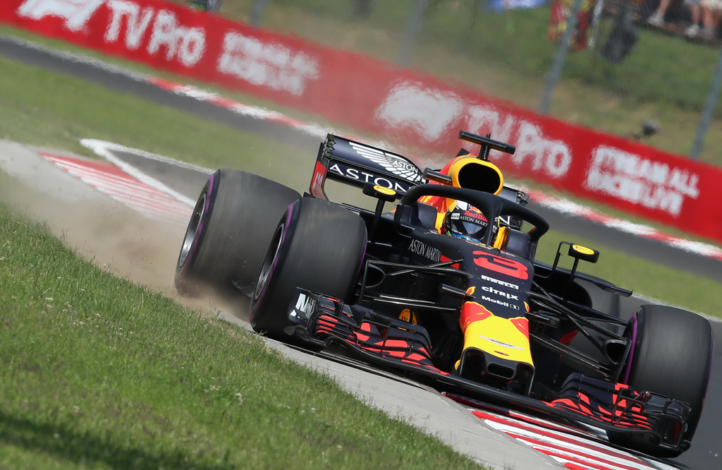 A Forma-1-es Magyar Nagydíj szombati napja, Daniel Ricciardo, Red Bull 