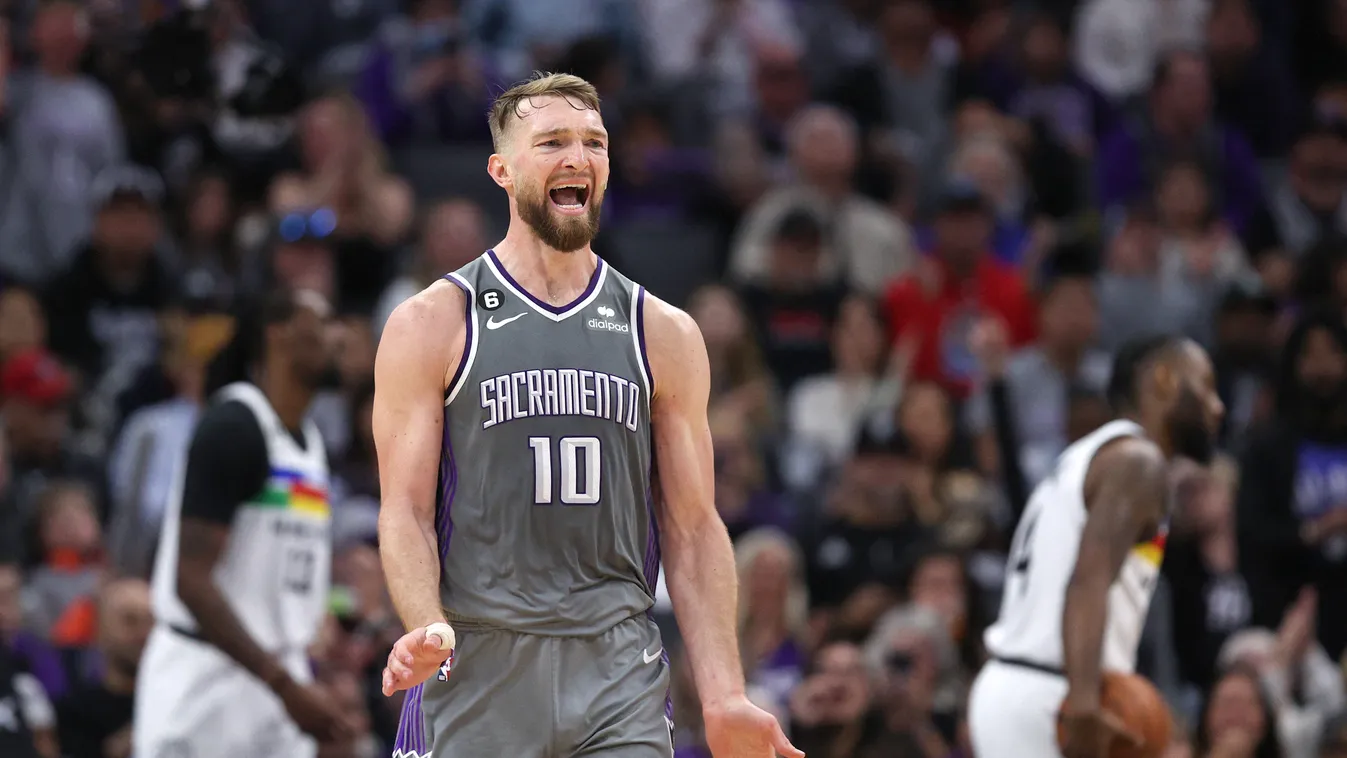 Minnesota Timberwolves v Sacramento Kings GettyImageRank2 Ten Basketball - Sport USA California Sacramento Photography Facial Expression Minnesota Timberwolves Sacramento Kings NBA NBA Pro Basketball Second Half - Sport Match - Sport Domantas Sabonis Pers