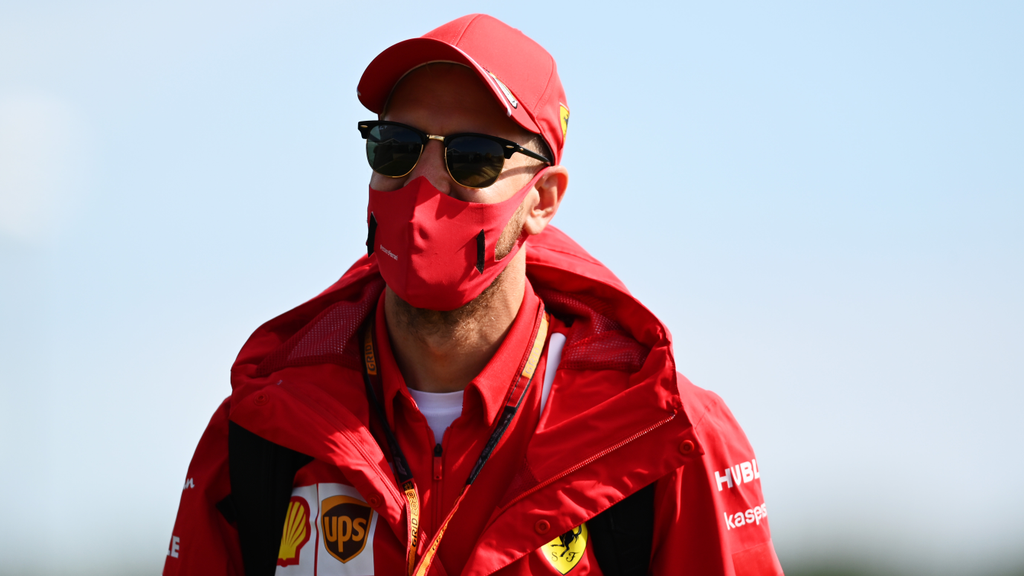 Forma-1, Sebastian Vettel, Ferrari, Brit Nagydíj 