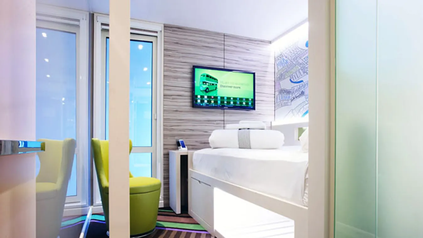 a Jövő olcsó hotelszobája, Hub by Premier Inn