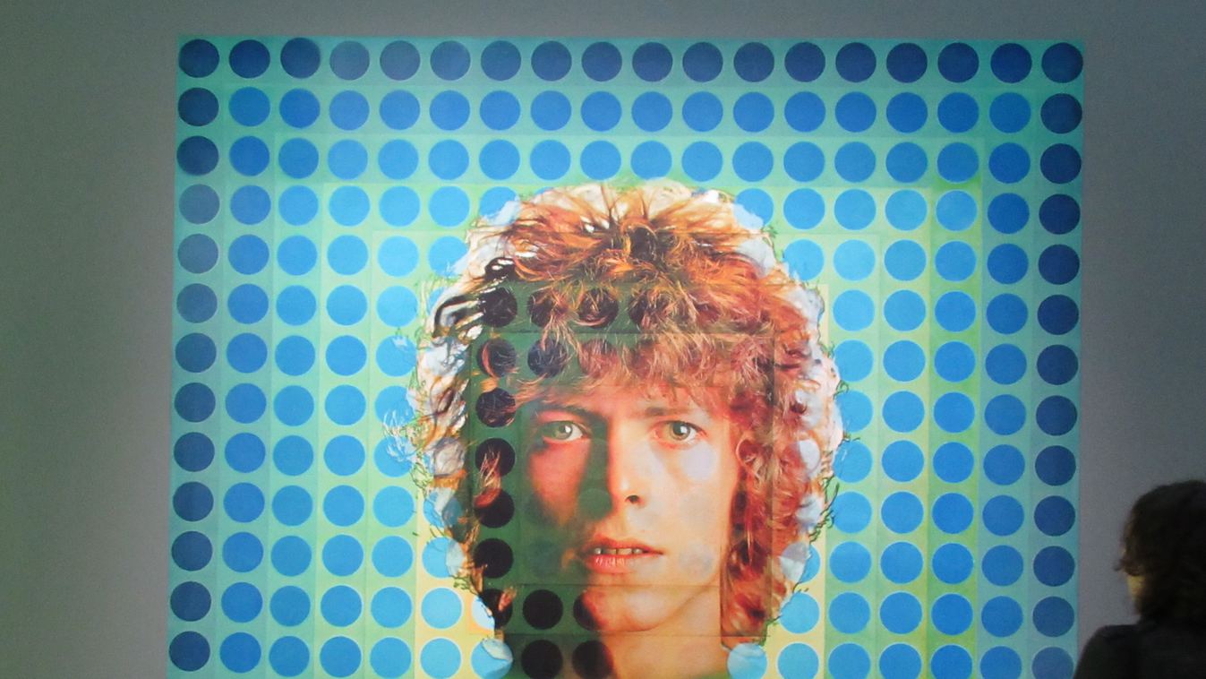 David Bowie, Victor Vasarely, Pompidou Központ 