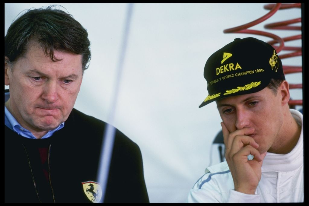 Forma-1, John Barnard, Michael Schumacher, Scuderia Ferrari, Estoril teszt 1995 