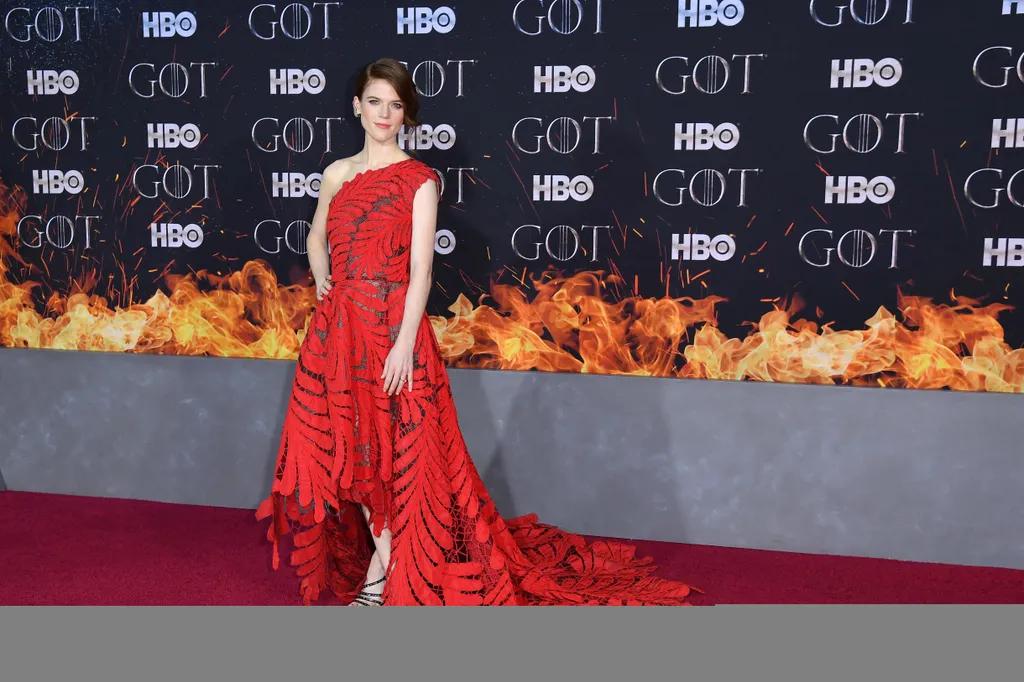 "Game of Thrones" Final Season premiere- Red Carpet Horizontal FULL LENGTH 