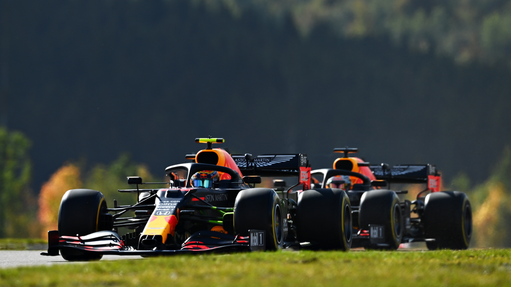 Forma-1, Eifel Nagydíj, Alexander Albon, Max Verstappen, Red Bull Racing 