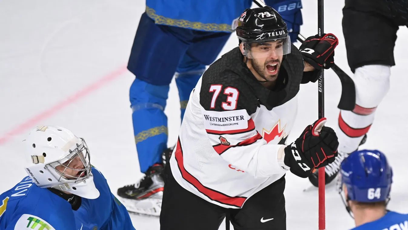 Latvia Ice Hockey Worlds Kazakhstan - Canada IIHF Horizontal 