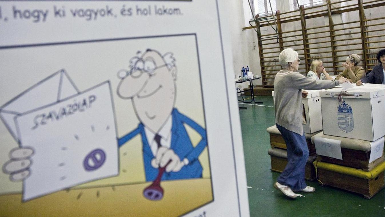 választási kisokos, szavazólap, illusztráció 
