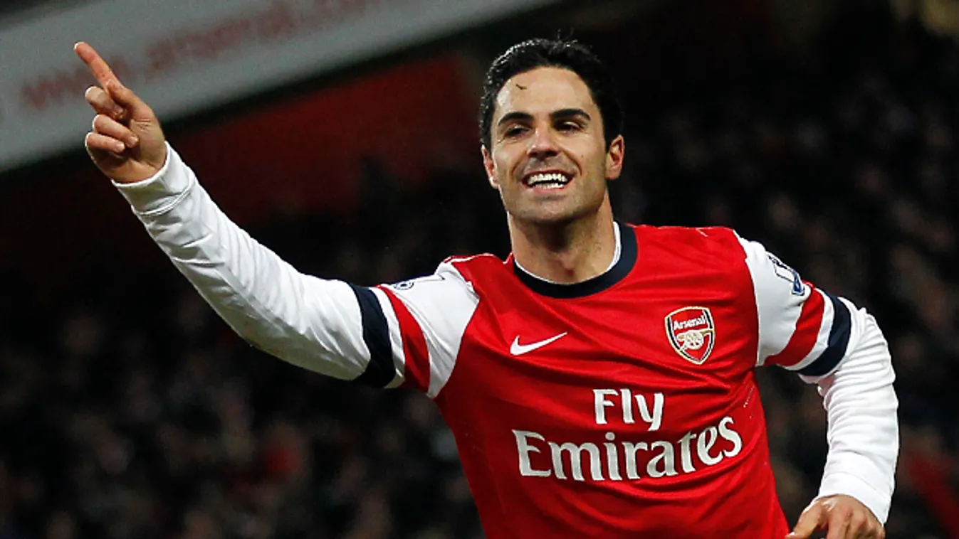 Mikel Arteta az Arsenal spanyol labdarúgója