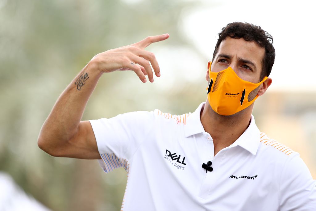 Forma-1, Daniel Ricciardo, McLaren Racing, Bahrein teszt 