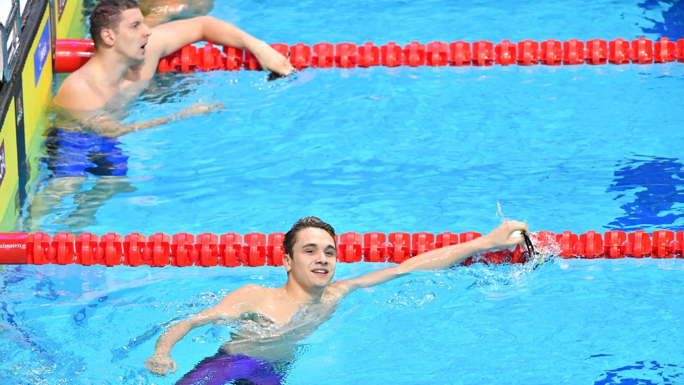 Úszás Vizes VB, FINA2017,  férfi 100 méter pillangó, elődöntő, Milák Kristóf 