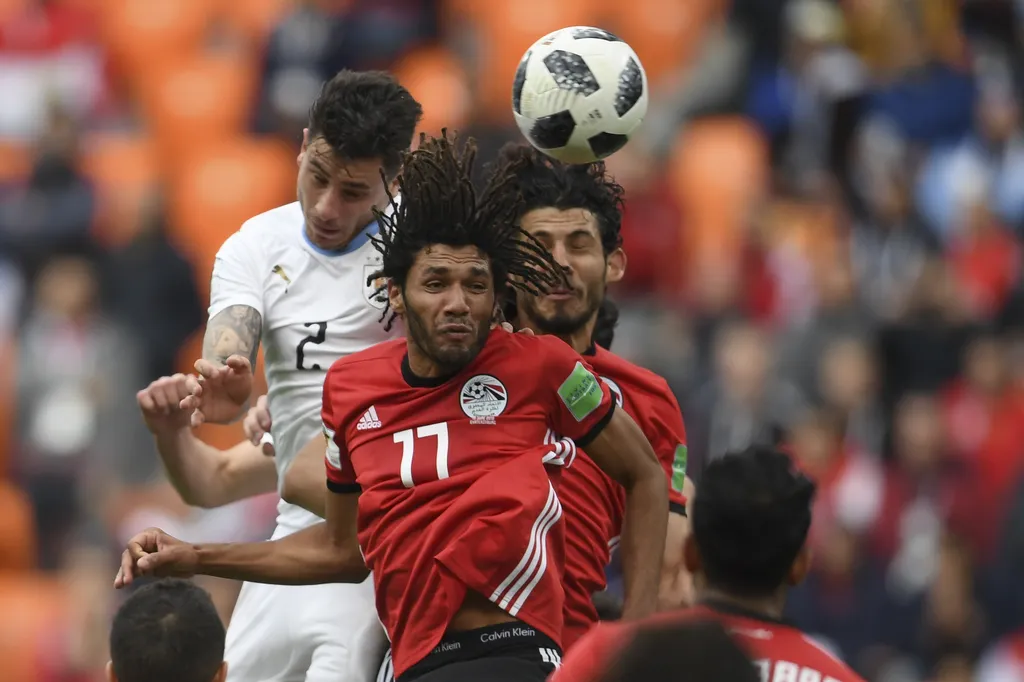 Oroszország FIFA labdarugó viágbajnokság VB Russia 2018 World Cup Group Egyiptom Uruguay 