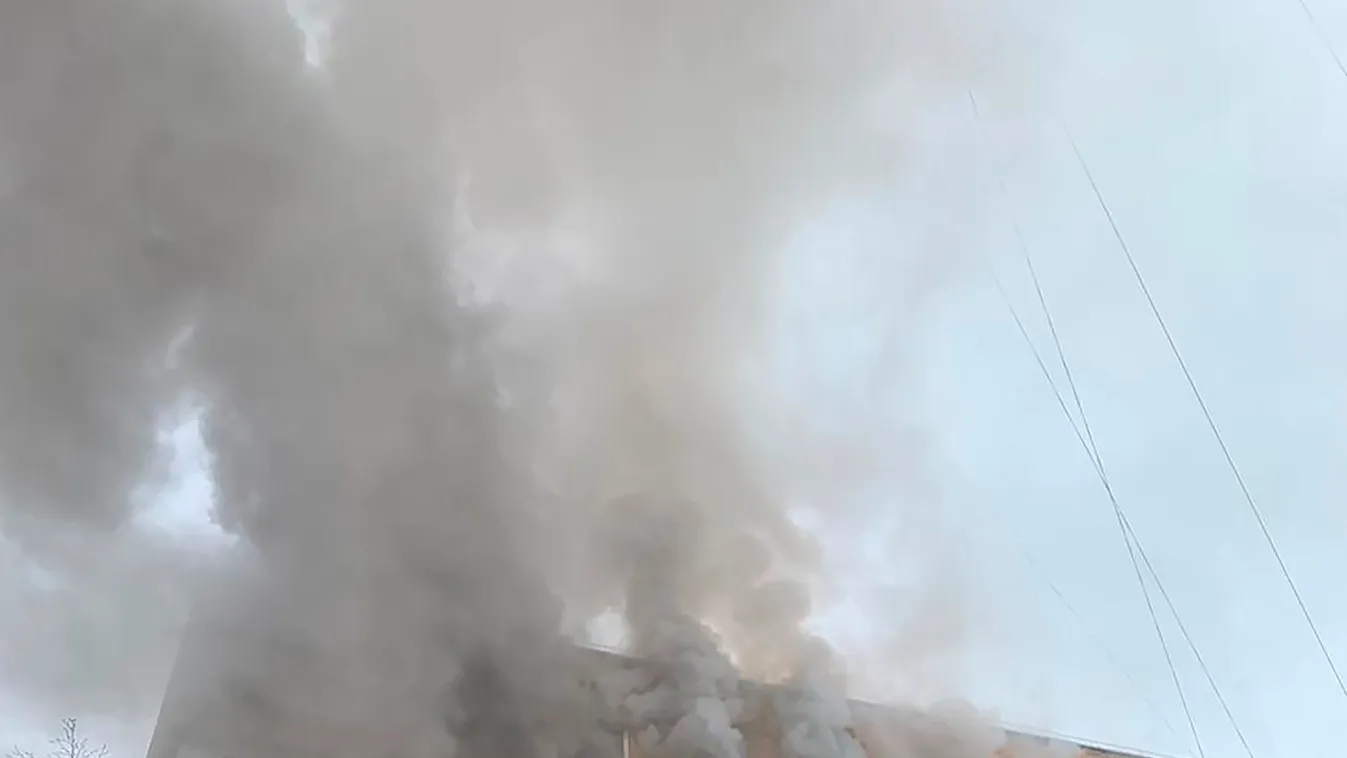 gázrobbanás lakóház Oroszország Himki 