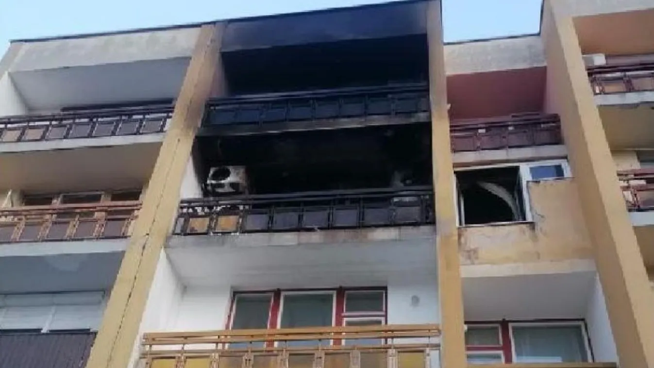 Tűz ütött ki, egy lakótelepi lakásban, Dorogon, gyerek is megsérült, 