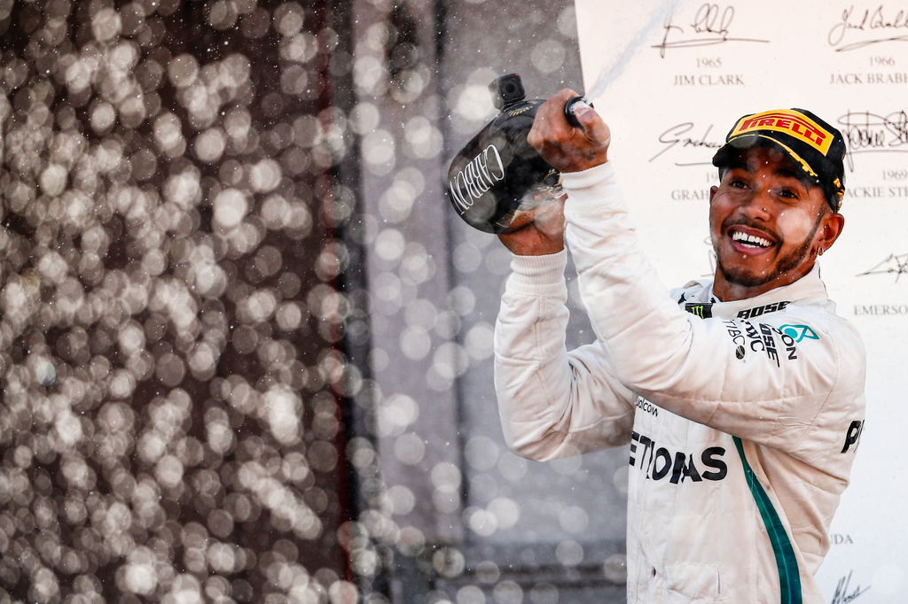 A Forma-1-es Spanyol Nagydíj, Lewis Hamilton, Mercedes-AMG Petronas 