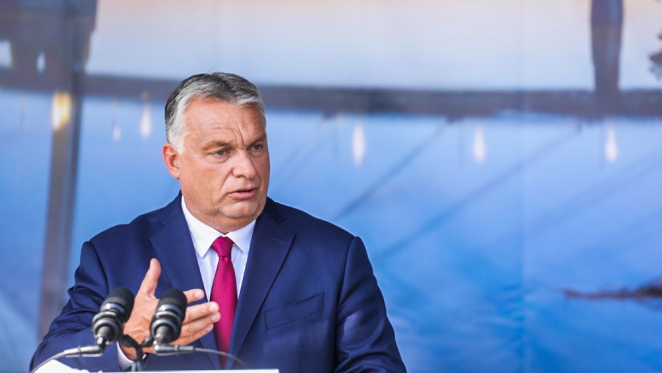 Komáromi híd átadása 2020.09.17. Orbán Viktor 