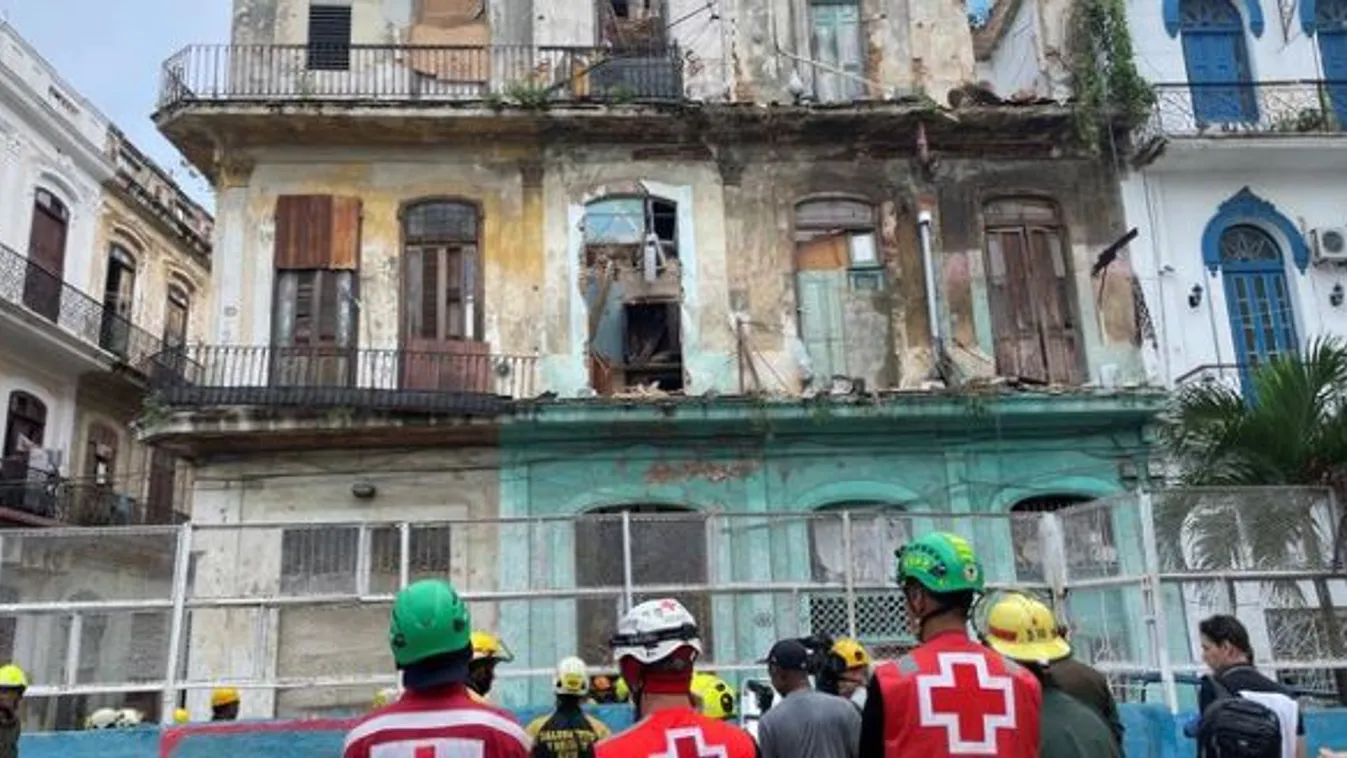 Havanna lakóház összeomlott 