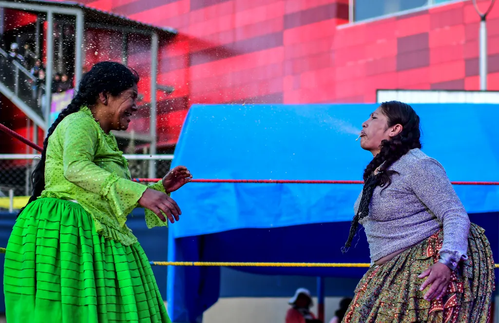 Bolíviai pankráció Cholitas 