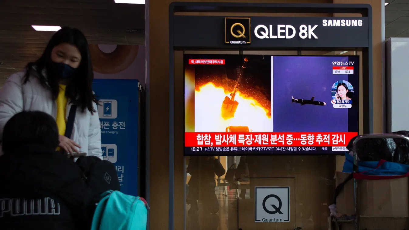 rakétakísérlet Észak-Korea 
