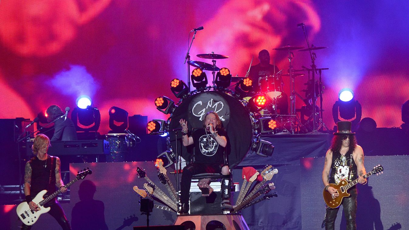 A legjobban kereső zenészek 2018, Guns N' Roses 
