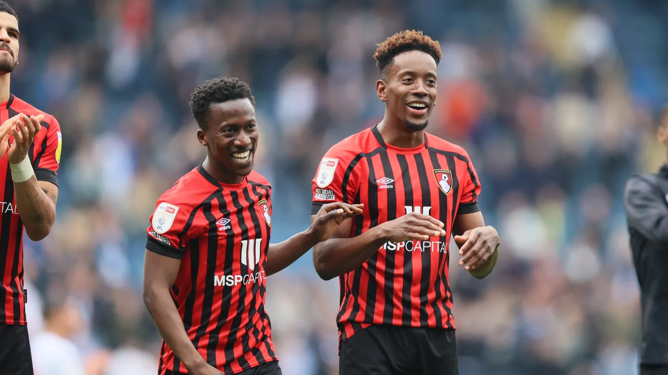 Blackburn Rovers v AFC Bournemouth - Sky Bet Championship NurPhoto Soccer Blackburn Rovers v AFC Bournemouth Sky Bet Championship Sky Bet Championship match Saturday 30th April Jamal Lowe Jordan Zemura Ewood Park Pat Scaasi Blackburn Rovers Bournemouth fa