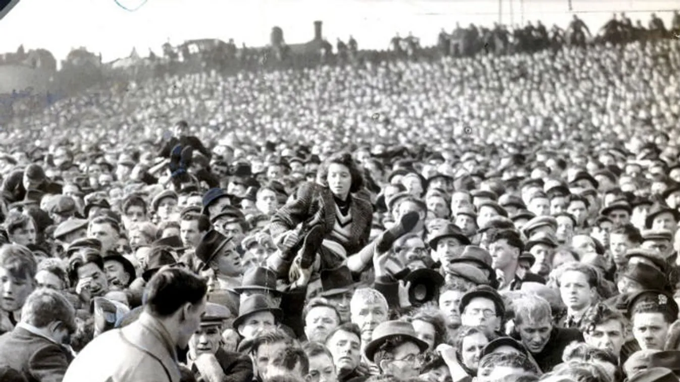 1946. március 9, Bolton Wanderers- Stoke City, Burnden Park-katasztrófa, foci 