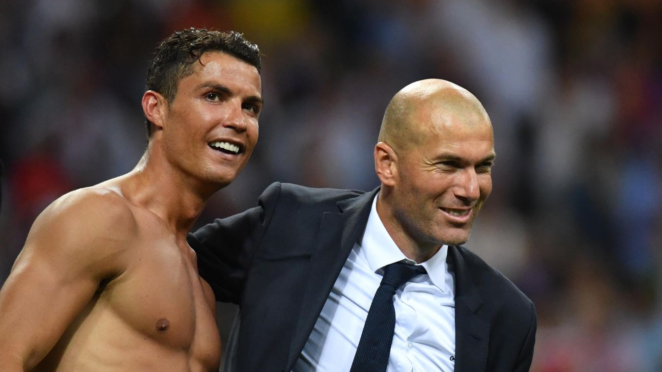 Cristiano Ronaldo, Zinédine Zidane 