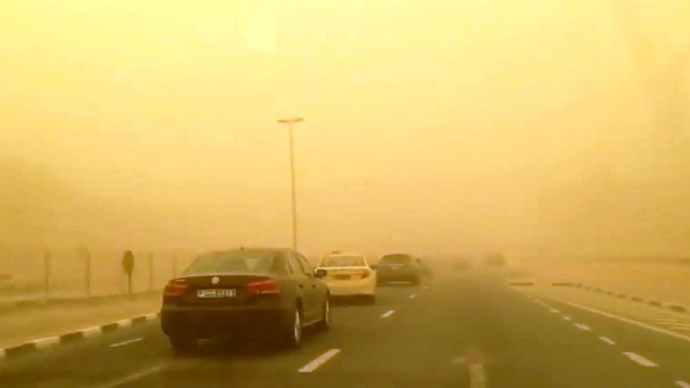 Homokvihar Dubajban 