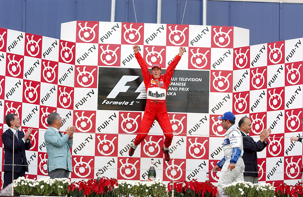 Forma-1, Michael Schumacher, Japán Nagydíj, 2001 