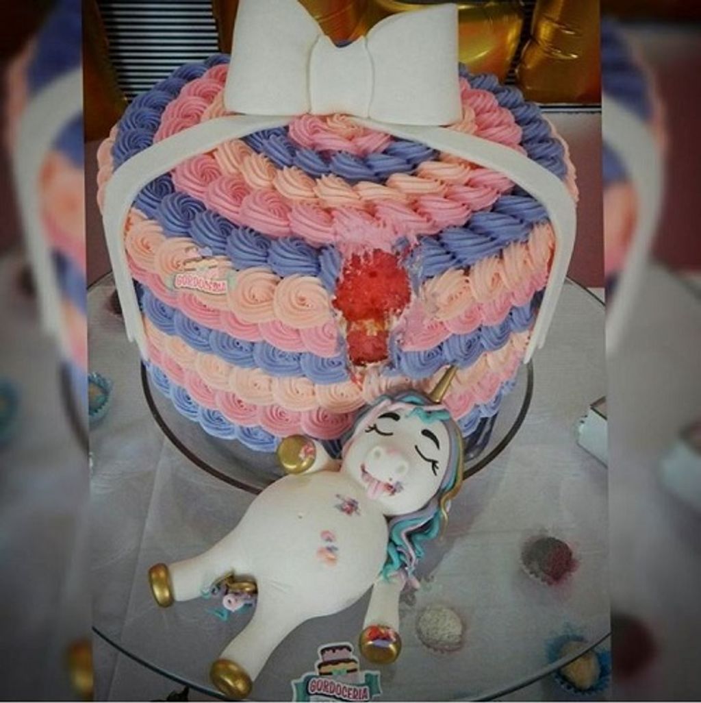 fat unicorn cakes 