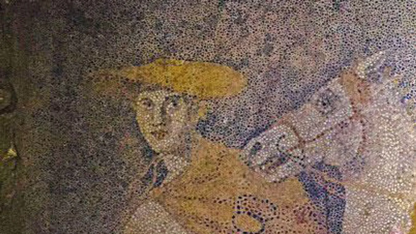 Amphipolisz mozaik Hermész 