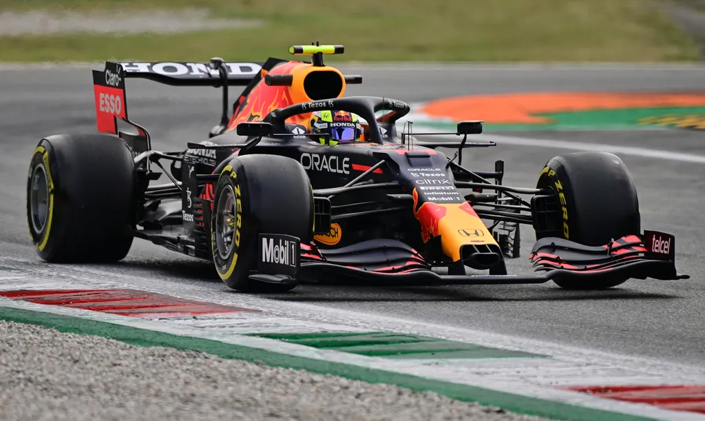 Forma-1, Sergio Pérez, Red Bull, Olasz Nagydíj 2021, péntek 