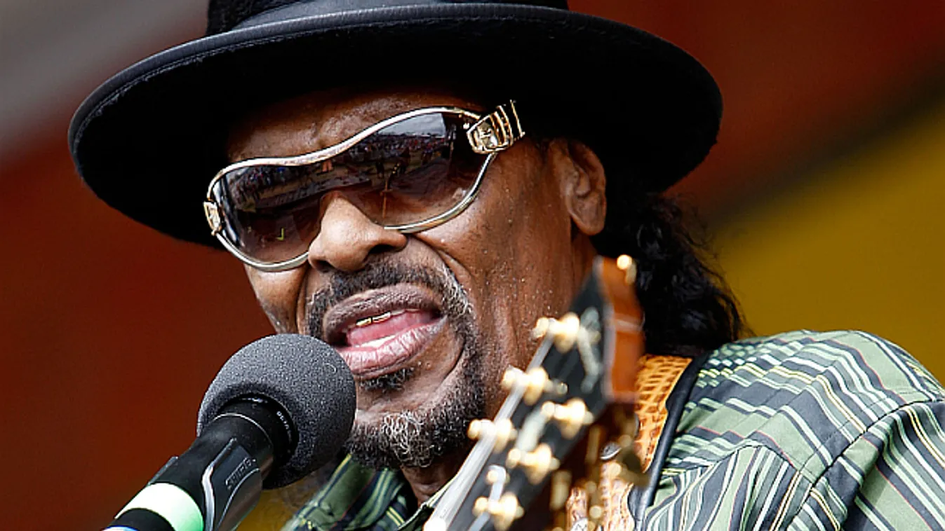 Chuck Brown zenész, a washingtoni go-go stílus keresztapja